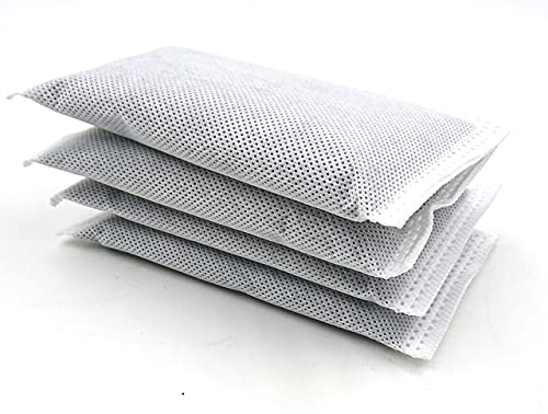4 Pack Activated Charcoal Odor Absorbing Filter Refill Deodorizer (4 Count)