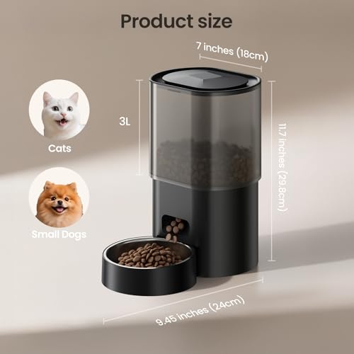 Automatic Cat Feeder and Water Fountain 2