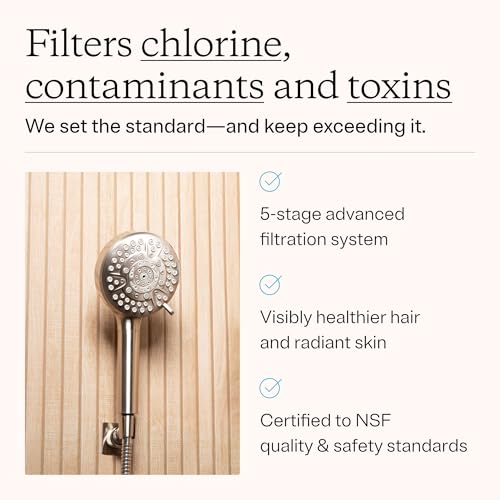 Handheld Shower Head Filter Replacement
