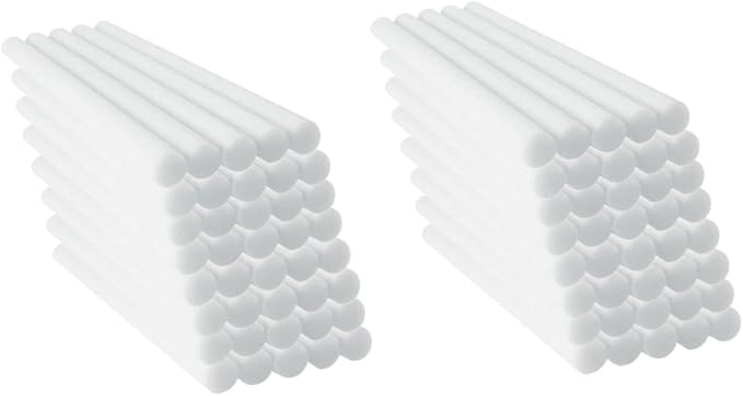 PRETYZOOM 2sets Essential Oil Diffuser Sticks Perfume Diffuser Wand Replacement Aromatherapy Absorbent Sticks for Humidifier 50pcs*2 - AquaVibe