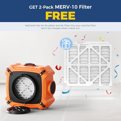 PureAiro HEPA Max 970 Air Scrubber with UV