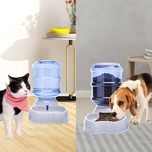 Pet Feeder and Water Food Dispenser Automatic Water Bowl for Dogs Cats
