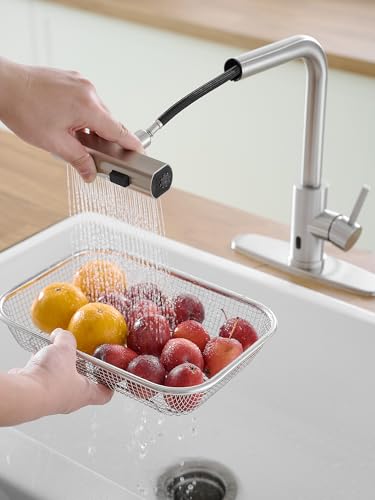 Touchless Kitchen Faucets with Pull Down Sprayer