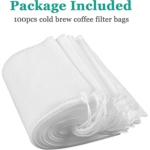 100pcs Cold Brew Coffee Bags (100 Count)