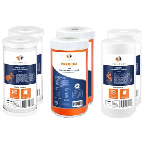 5 Micron 10 x 4.5 Carbon Block Chlorine Reduction (2 Count)