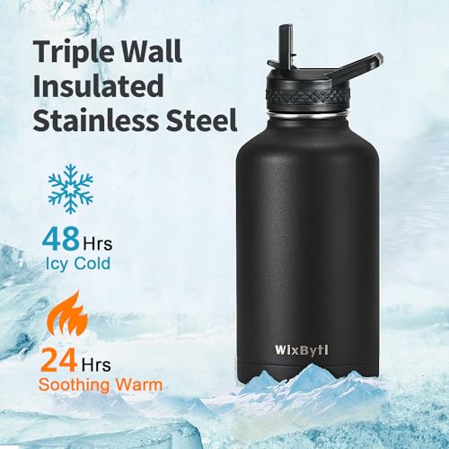 64oz Insulated Water Bottle