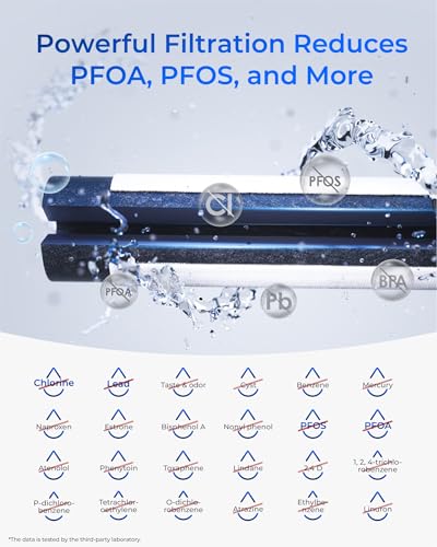 Plus UKF7003 NSF 401&53 Refrigerator Water Filter (3 Count)