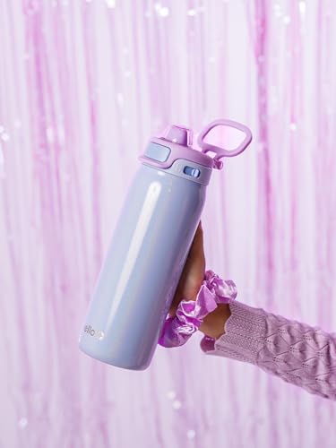 Pop & Fill 18oz Stainless Steel Kids Water Bottle with Quick Fill Lid