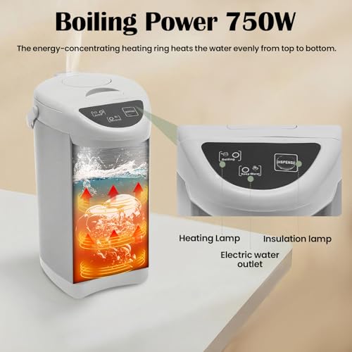 Electric Hot Water Urn Pot Dispenser 4L