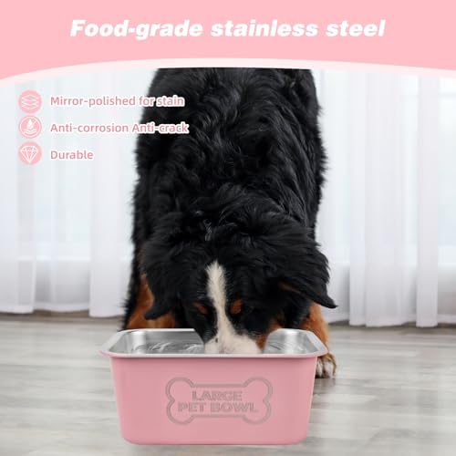 3 Gallons Large Dog Water Bowl