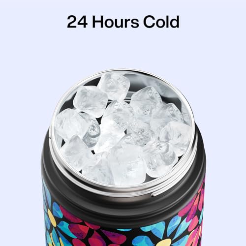 Insulated Water Bottle with Straw Stainless Steel Water Bottle