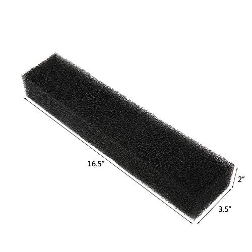 Bio Sponge Filter Media Pad Foam Sponges16.5 x3.5 x2 2Pcs (2 Count)