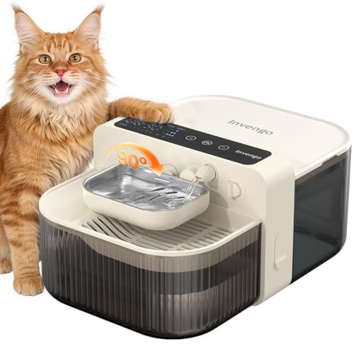 Filterless Cat Water Fountain with Wastewater Separation