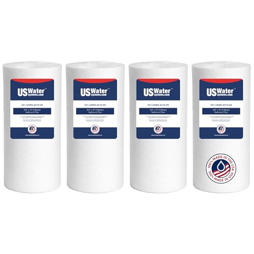 US Water Systems Spun Poly Sediment Filter (4 Count)