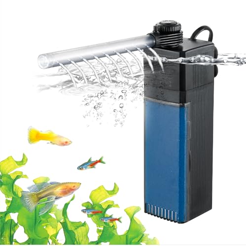 Submersible Internal Aquarium Fish Tank Filter 10~20 Gallon Tank