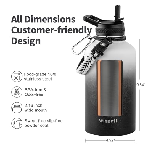 64oz Insulated Water Bottle