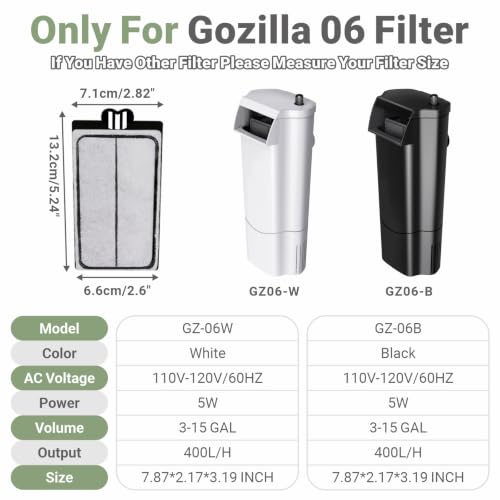 12 Pack Auqarium Filter Cartridges (12 Count)
