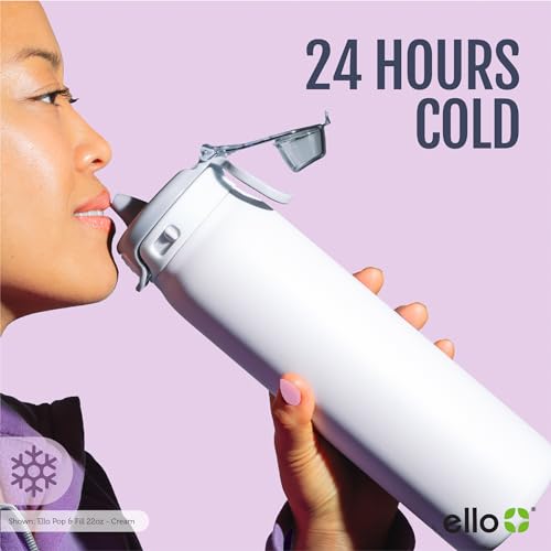 Pop & Fill 32oz Stainless Steel Water Bottle with QuickFill Technology