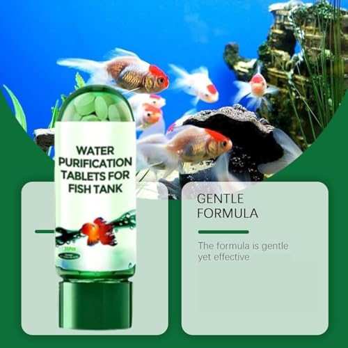 Water Purification Tablets for Fish Tank 2PCS (70 Count)