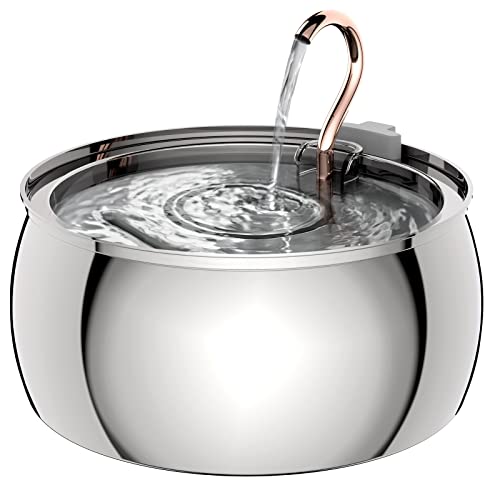 Stainless Steel Cat Water Fountain (135 Fl Oz)