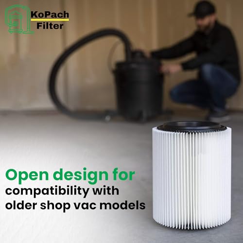 Replacement Filter for Craftsman and Ridgid Shop Vacs Part # 9 (2 Count)