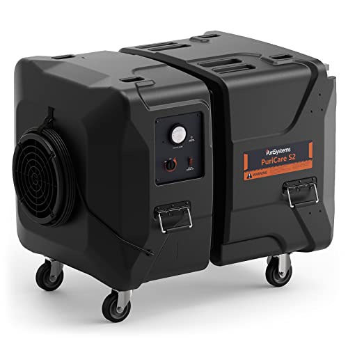 2000 CFM Air Scrubber for Water and Fire Damage Restoration