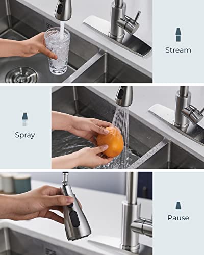 Kitchen Faucets Pull Down Sprayer
