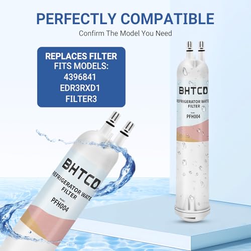 KAD3RXD1 WHR3RXD1 Water Filter 3 for Whirlpool ED5FVGXWS07