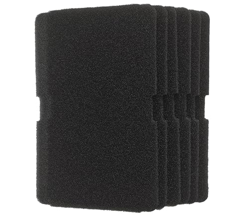 6 Pcs 2964840100 2964840200 Dryer Sponge Foam Filter Compatible with Arcelik Backhoe DSX83410W DS7512PA DE8635RX Replacement Blomberg Grundig Tumble Dryer Evaporator Foam Filter Replacement Parts