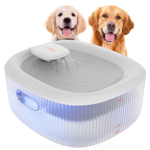 Dog Water Fountain for Large Dogs