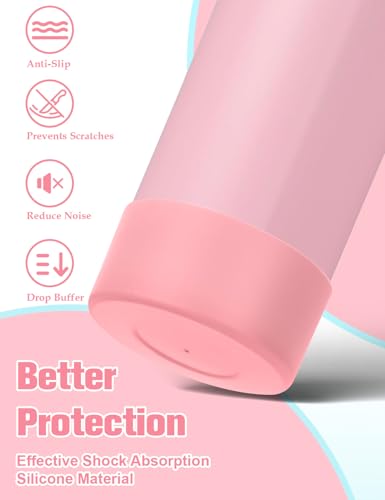 2PCS Silicone Boot for Owala FreeSip Water Bottle 24oz (2 Count)