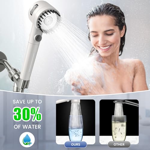 Filtered Shower Head with Handheld