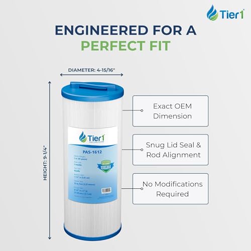 Replacement for Waterway Teleweir 35 SF Filter (4 Count)