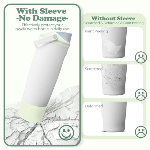 Silicone Boot for Owala 30oz & 40oz FreeSip Sway Bottles & Tumblers