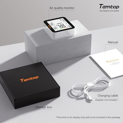 M10+ 6-in-1 CO2 Meter & Indoor Air Quality Monitor