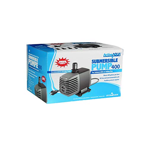 Active Aqua Submersible Water Pump High Performance Magnetic Drive Pump for Hydroponics Aquariums and Fountains Reliable Water Flow and Oxygenation in Multiple Gallons Per Hour Sizes