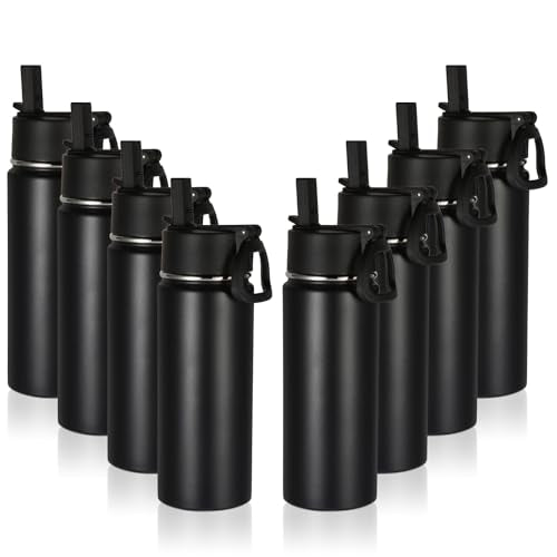 16 OZ Kids Water Bottle Bulk 8 Pack (8 Count)