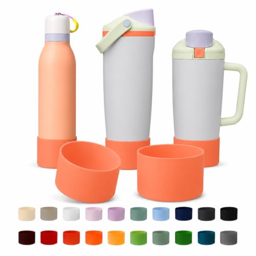 2PCS Silicone Boot for Owala Water Bottle FreeSip Sway 30oz&40oz (2 Count)