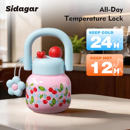 22 oz Tote Insulated Water Bottle with Handle