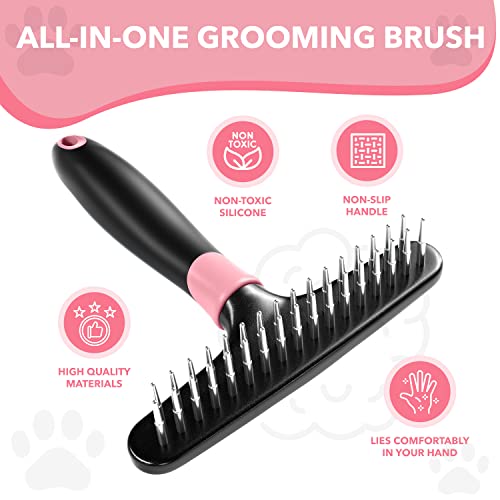 Dog rake deshedding dematting Brush Comb