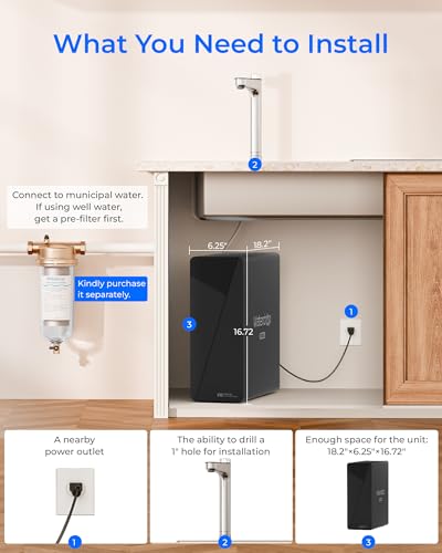 X16 BAS Reverse Osmosis Water Filter
