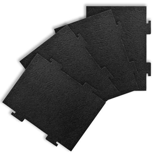 4 Pack Activated Charcoal Air Filters Compatible with Whirlpool Over