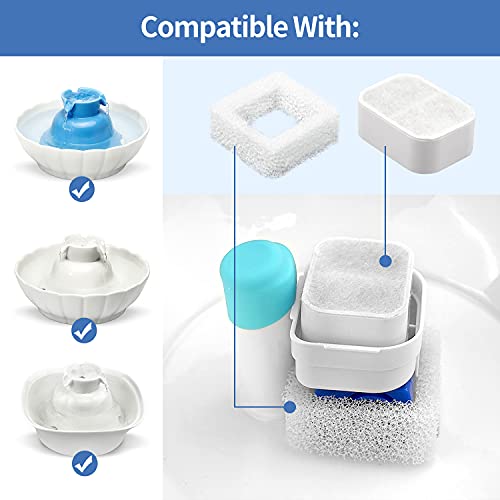 10 Pack Cat Water Fountain Replacement F (10 Count)