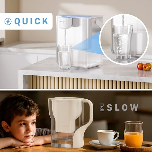 MD40 Electric Water Filter Dispenser with 4 Filters