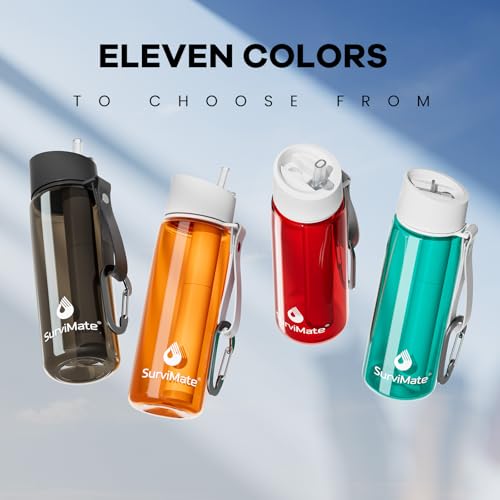 Purified Water Bottle for Camping (2 Count)
