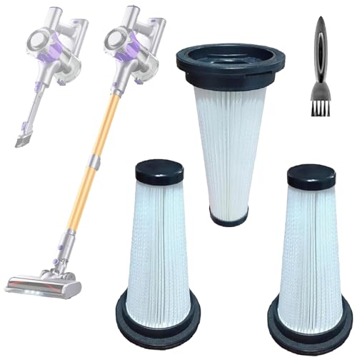 3Pack Hepa Filters Replacement Compatible with MBYULO Cordless Vacuum Cleaner (3 Count)