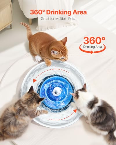 Ceramic Cat Water Fountain