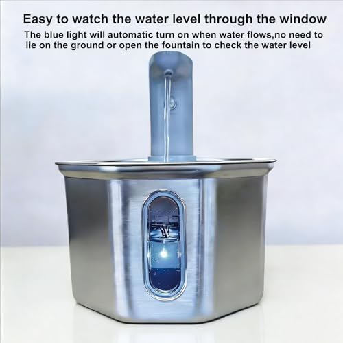 Cat Water Fountain Stainless Steel (2.12 Pound)