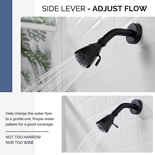 High Flow Shower Spray Head Adjustable