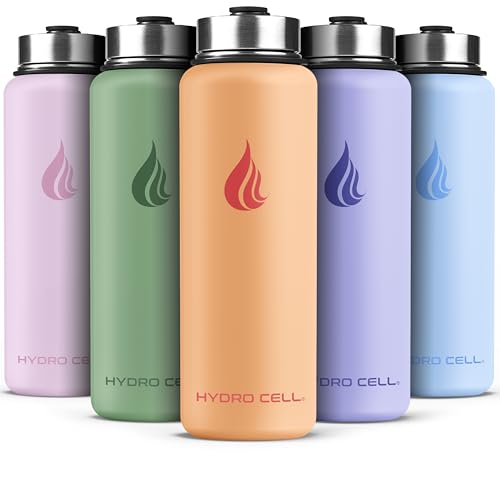 Stainless Steel Insulated Water Bottle with Straw